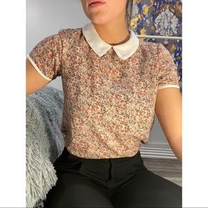 Cute blouse floral